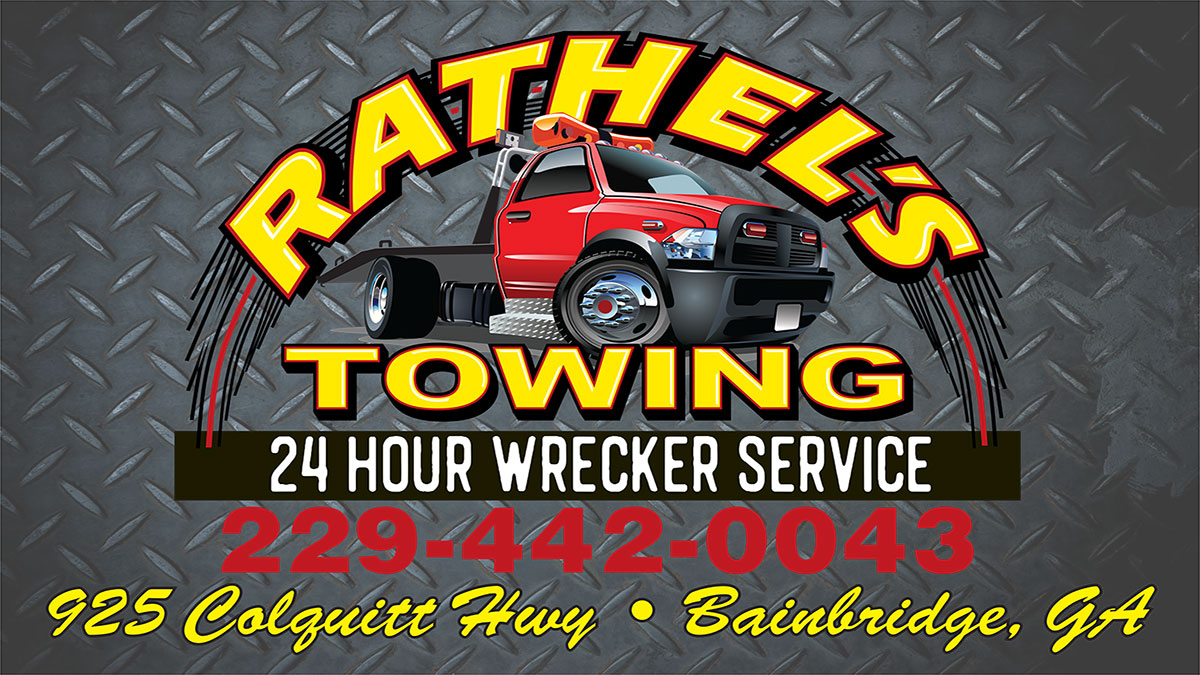 Rathel's Towing & Auto Sales logo